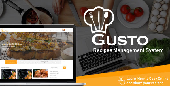 Gusto v3.6 – 菜谱管理系统