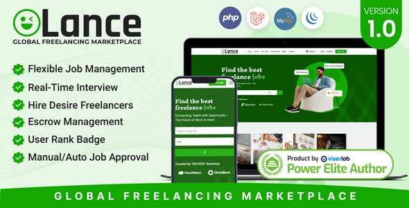 Olance v1.0 – Global Freelancing Marketplace