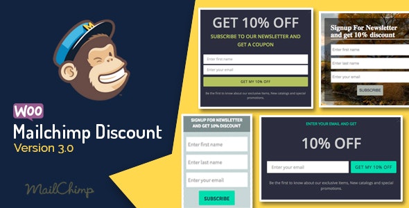 Woocommerce Mailchimp Discount v4.1