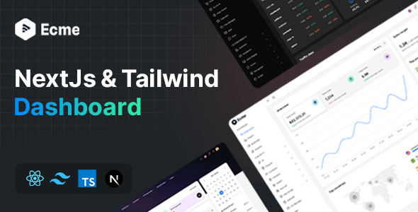 Ecme v1.2.3 – Next.js Tailwind Admin Template (Next 15 & App Router)