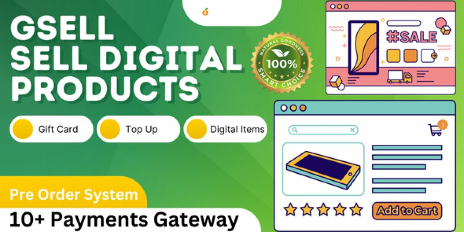 GSell v1.0.1 – 礼品卡销售平台