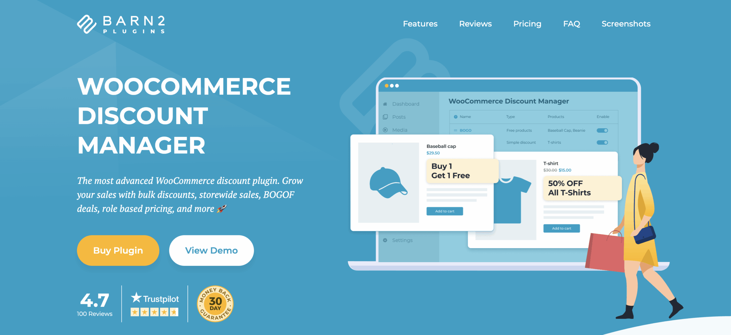 Barn2 Media WooCommerce Discount Manager v1.5.0
