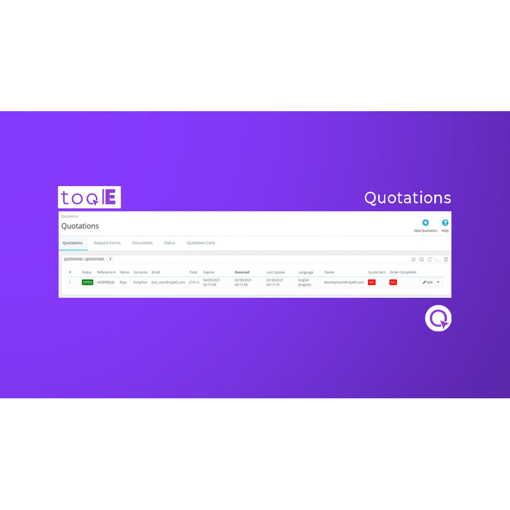 Quotations Pro v1.5.56 – Receive and Send Quotes
