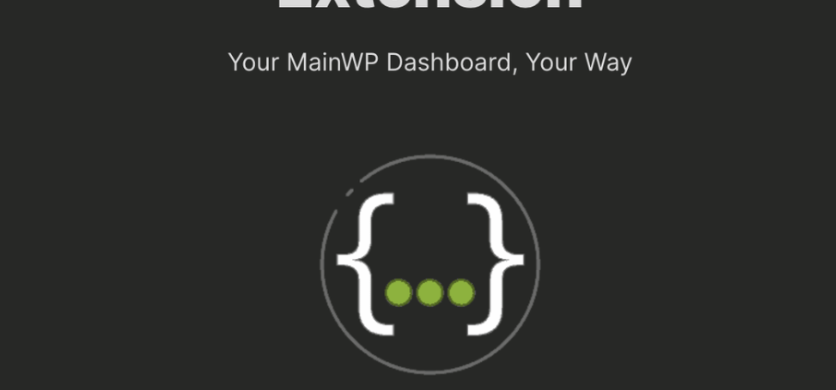 MainWP Custom Dashboard Extension v5.1
