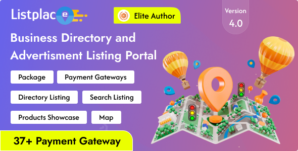 Listplace v4.0 – 一个完整的本地商家名录平台