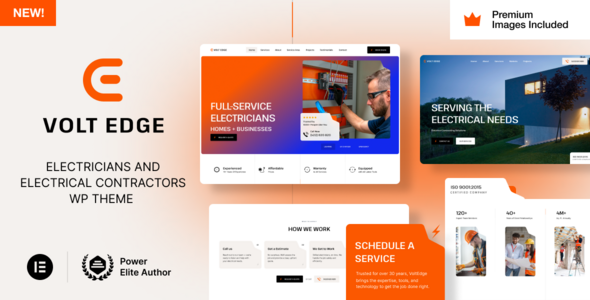 VoltEdge v11 – 电工电气维修 WordPress 主题